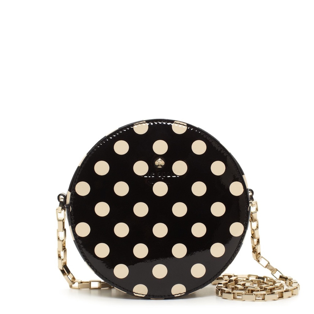 Polka dot Kate Spade crossbody bag